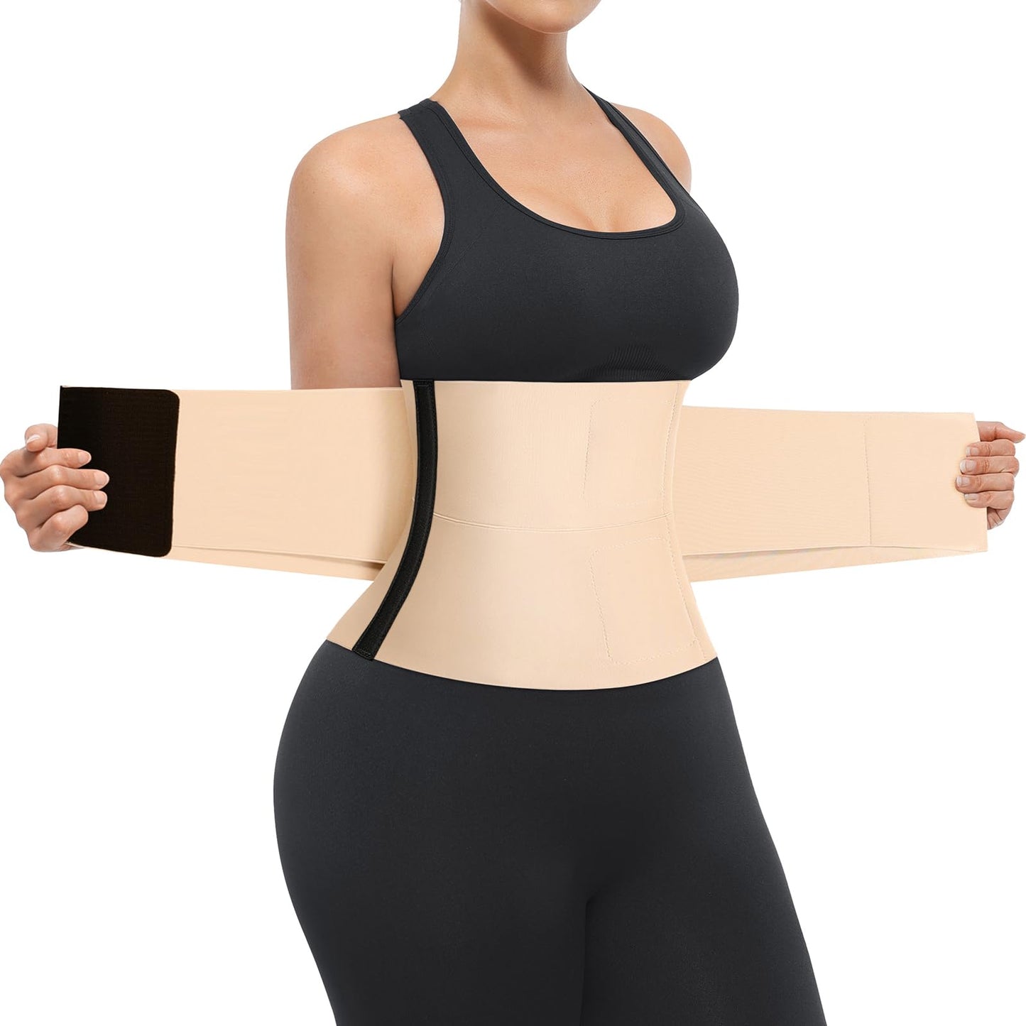 SHAPELLX Waist Trainer for Women Waist Trainer Corset Shapewear Tummy Control Body Shaper Waist Trimmer Cincher Girdle Skin