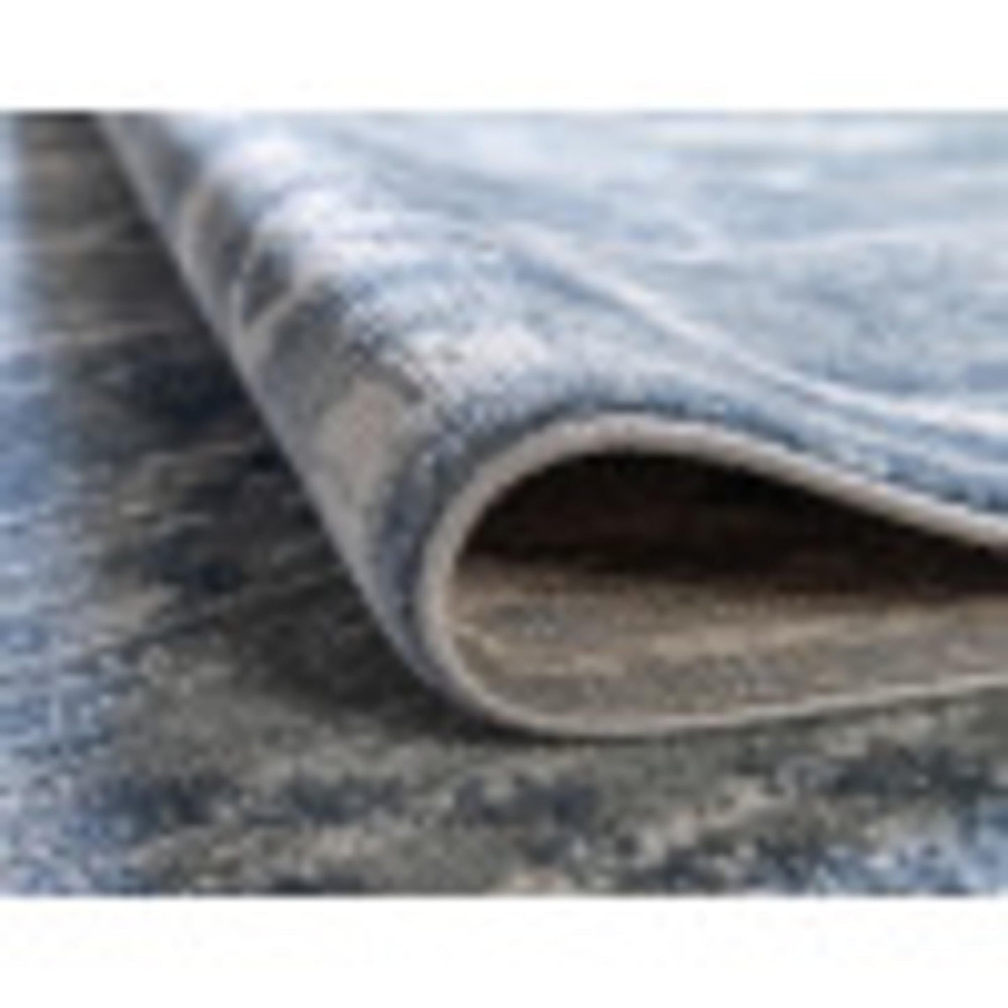 Unique Loom Portland Collection Southwestern Inspired Striped Tone-on-Tone Area Rug (10' 0 x 14' 0 Rectangular, Blue/ Gray)