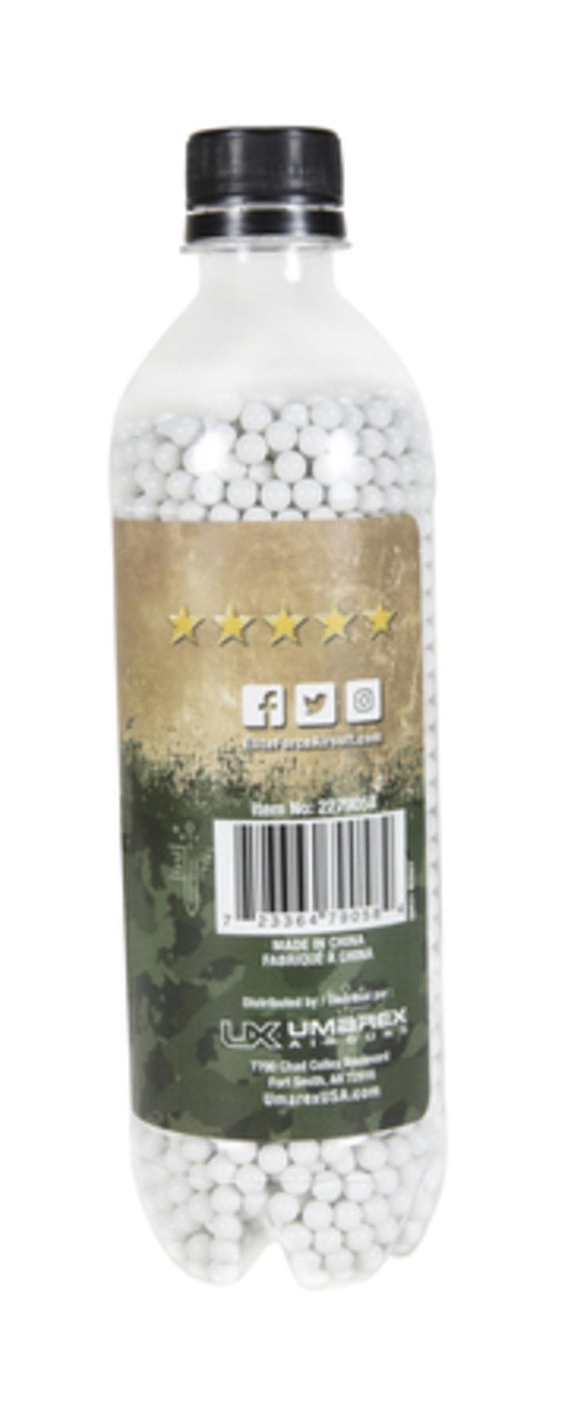 Elite Force Premium 6mm Airsoft BBs Ammo, .28 Gram, 2700 Count