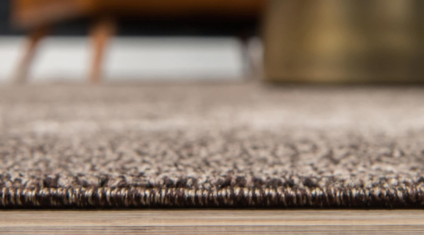 Unique Loom Del Mar Collection Area Rug - Lucille (3' 3" x 5' 3" Rectangle, Brown/ Ivory)