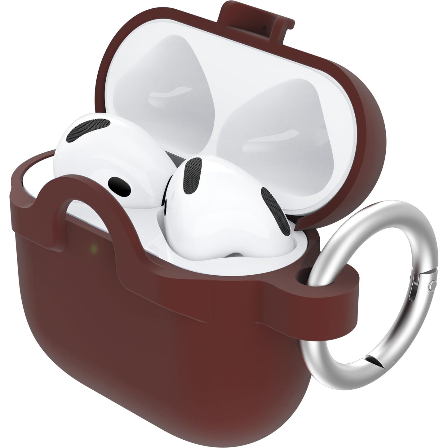OtterBox Soft Touch Case for AirPods 4th Gen - Brick Red - Protective Apple AirPods Case