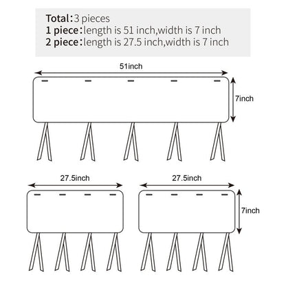 AOTSTND Crib' Rail Covers for Teething,Liner Sets,Anti-Collision |- Easy Install (Gray-01)