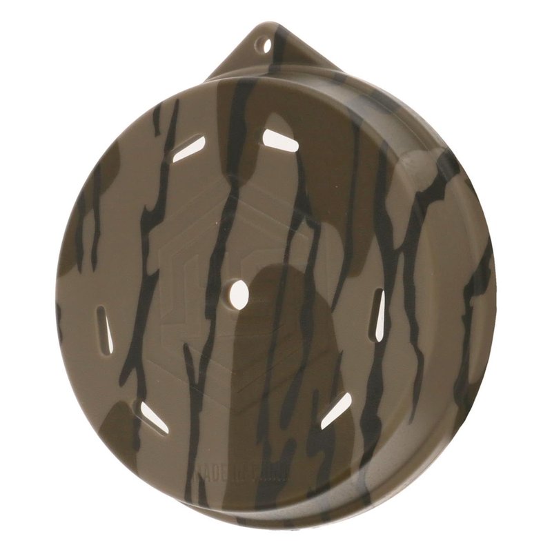 Hunters Specialties Camo Cutt'R Glass Mossy Oak Bottomland Pot Call - Realistic Turkey Vocals Pot Game Call