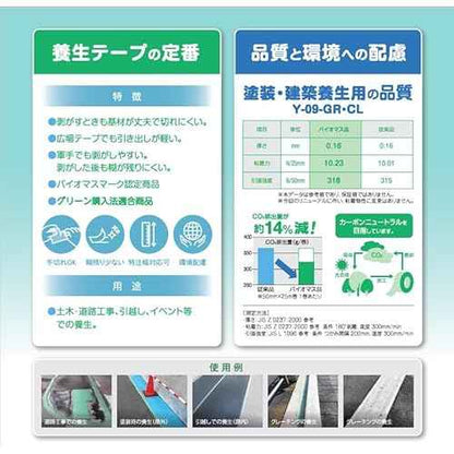 Diatex Curing tape green 50mm ¡¿ 25m
