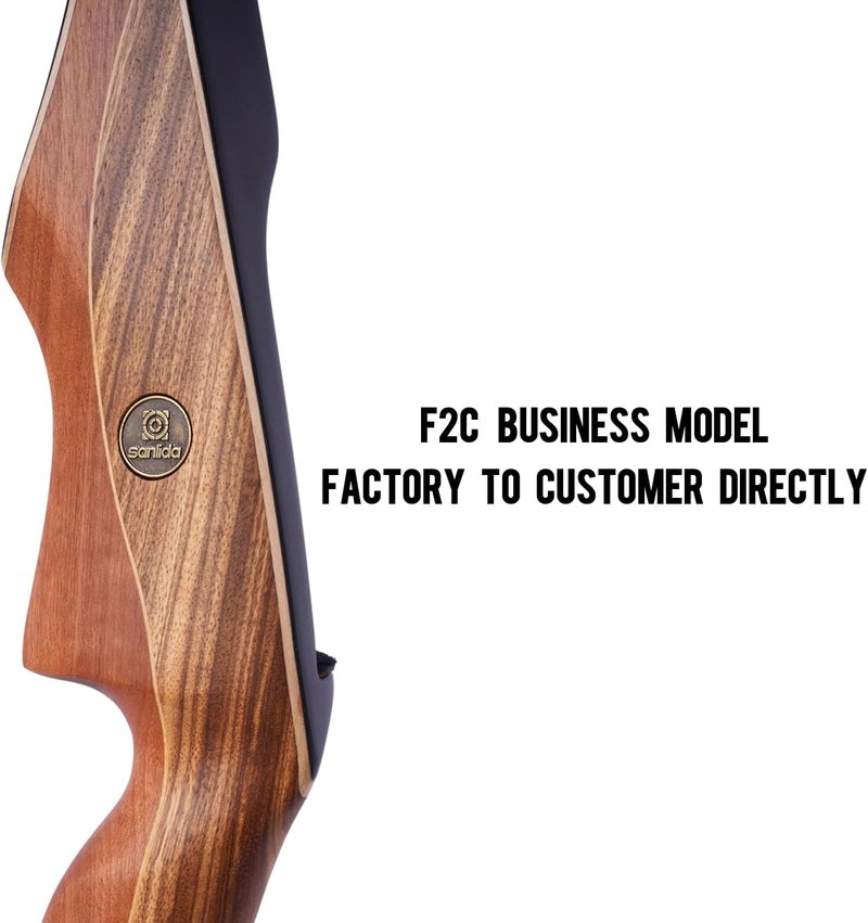 Royal X8 Traditional Wooden Hunting Bow - 60-Inch Handmade Longbow Kit for Adults | Right-Handed