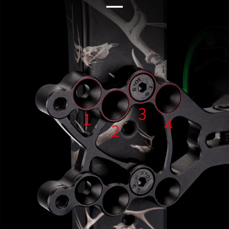 ZSHJGJR 5pin Bow Sight Black, Reversible Mount Design with Sight Light for Compound Bow Archery Hunting