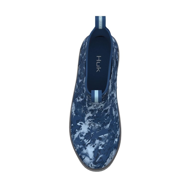 HUK Men's Rogue Wave Shoe, High-Performance Fishing & Deck Boot, Fin Flats - Set Sail, 8