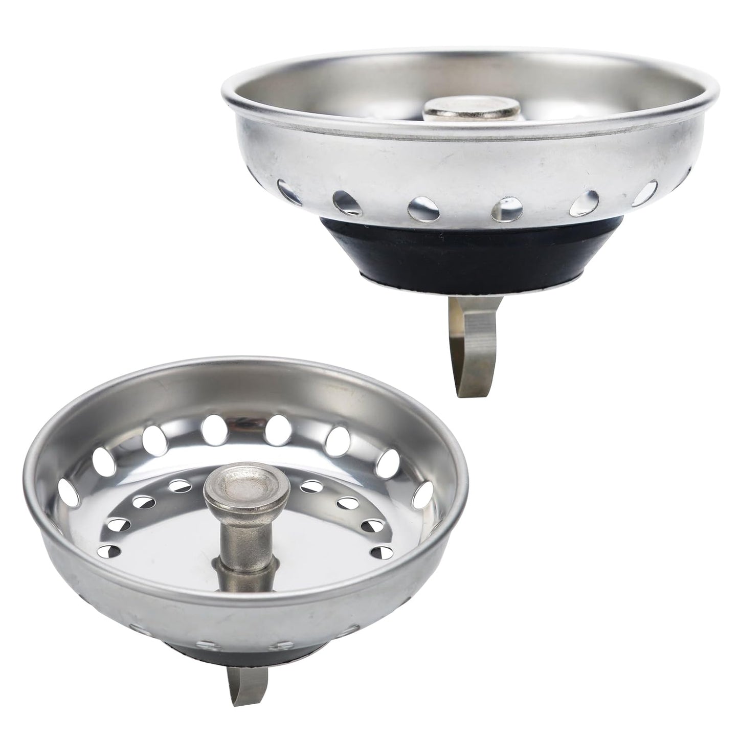 ELAORY 3 Pack Kitchen Sink Stopper, Kitchen Sink Drain Stopper, Stainless Steel Garbage Disposal Stopper, Kitchen Sink Plug Sink Stopper, 3-1/2 inch Universal Kitchen Sink Drain Cover