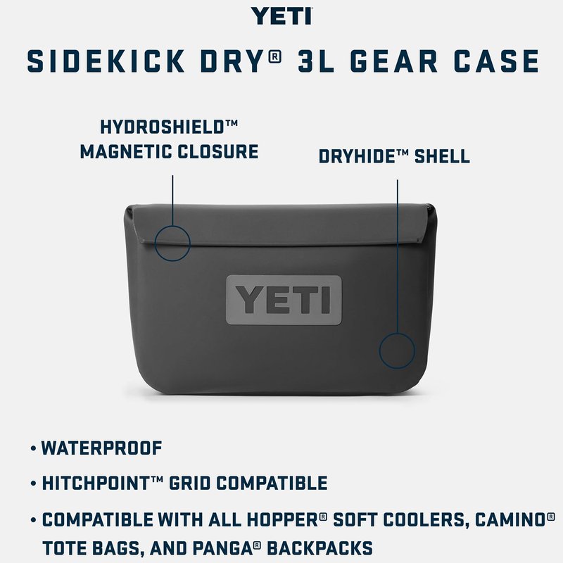 YETI Sidekick Dry 6L Gear Case, Sandstone Pink