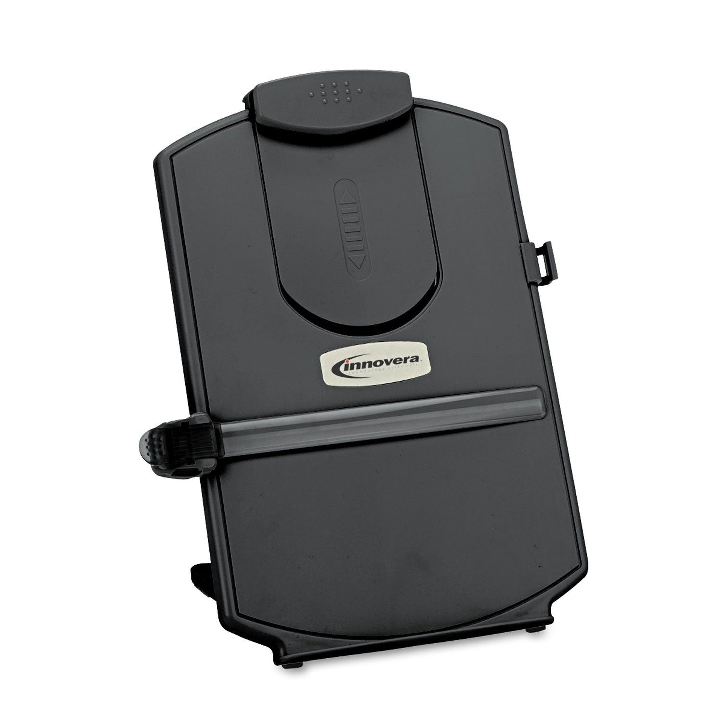 Innovera Desktop Copyholder, Monitor Mount, Black