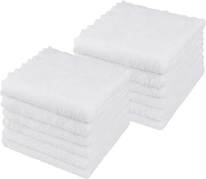 Orighty Ultra Soft Washcloths 12 Pack, Premium Microfiber Towel Sets 12 x 12