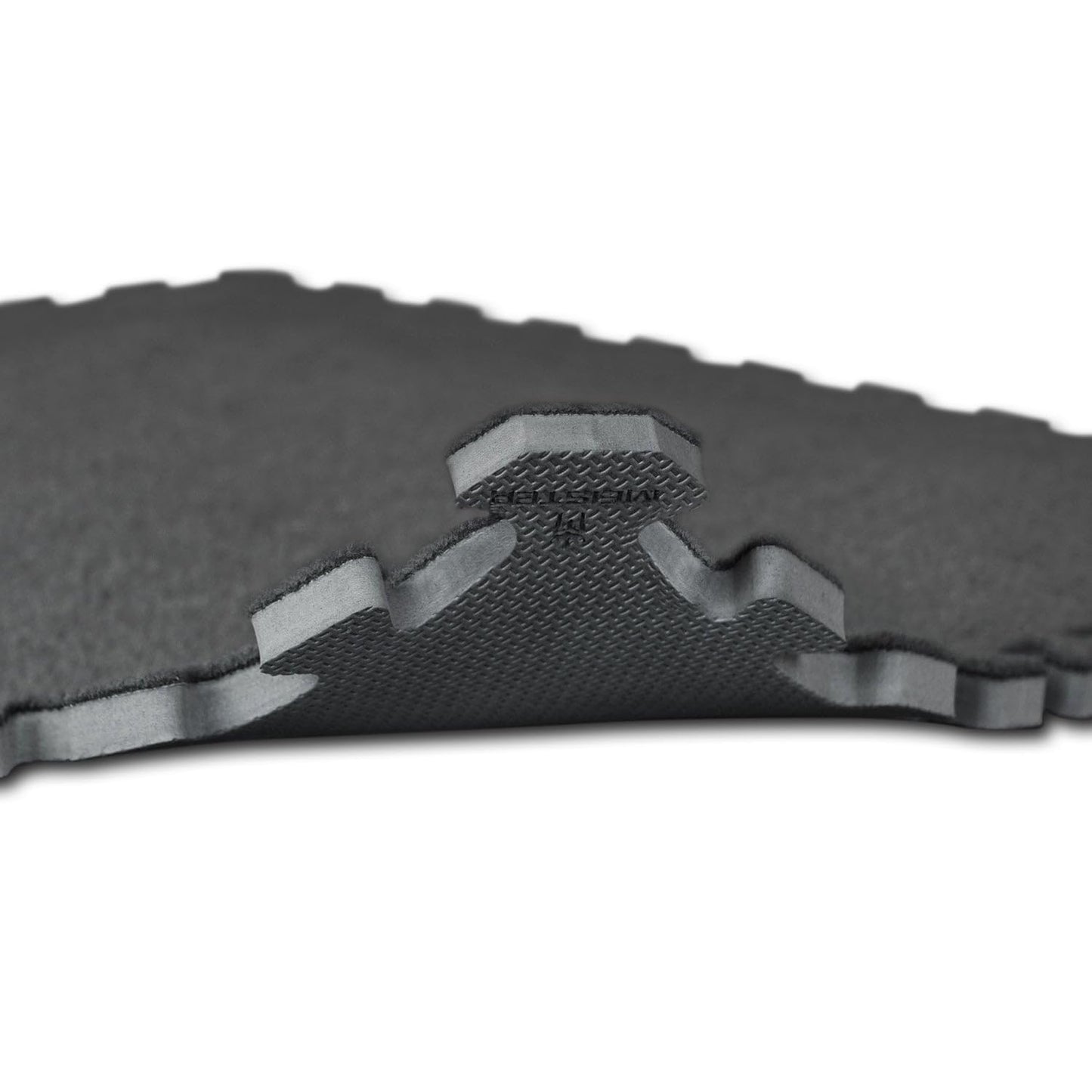 Meister X-Thick 3/4" Interlocking Carpet Top EVA Foam Mats - 2'x2' Tiles for Exercise, Play Areas & Offices - Black - 10 Tiles (40 Sqft)