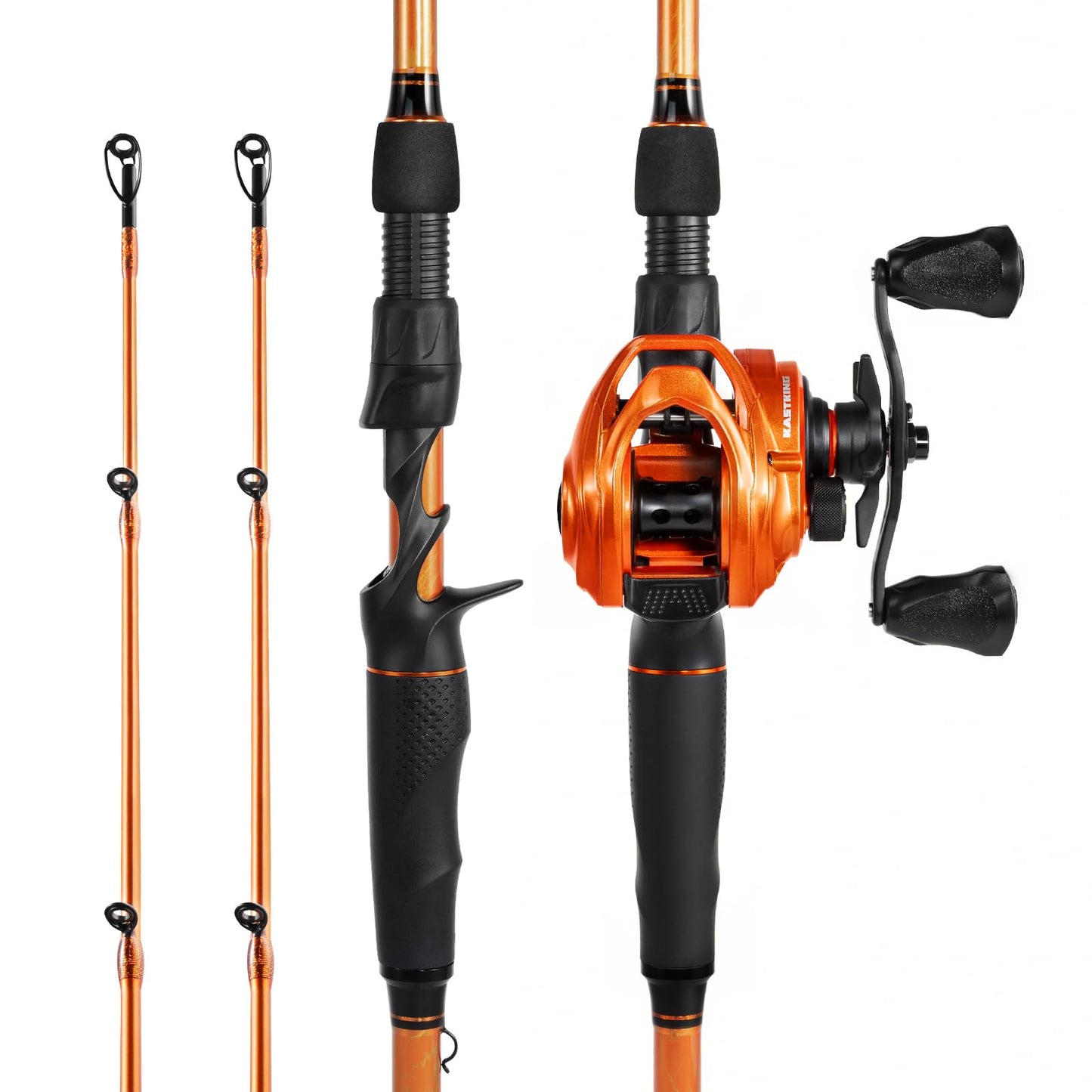 KastKing Lethal Blaze Spinning & Casting Combos-Cast-6'10" Medium Heavy-Right Handed