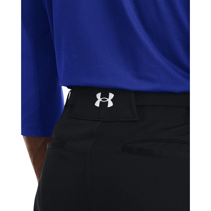 Under Armour Men's Utility Baseball Pants 22, (001) Black / / White, X-Large