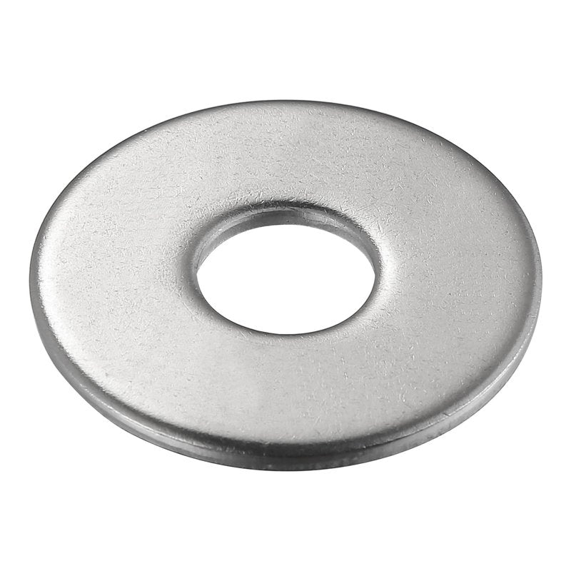 Wensilon (130Pcs)#12x1 Stainless Steel 304 Metal Flat washers for Screws and Bolts, Suitable for Factory Maintenance, Kitchen, Store and Outdoor Construction