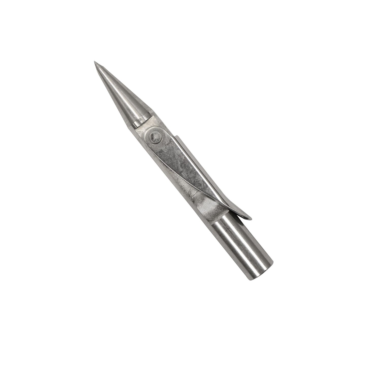 Scuba Choice Palantic 3" Spearfishing Speargun Tip – 6mm Thread Compatible with JBL Spearguns, Stainless Steel Rockpoint with Single Wing Barb for Ice Fishing, Cold-Water Precision Hunting Gear
