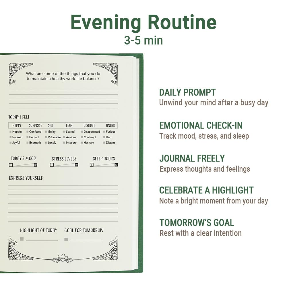 Gratitude Journal for Women with Guided Daily Prompts, Goal Setting & Habit Tracker—90-Day Mindfulness & Self-Care Journal with Relaxing Coloring Pages for Mood, Mindset & Sobriety Support (Hardcover)