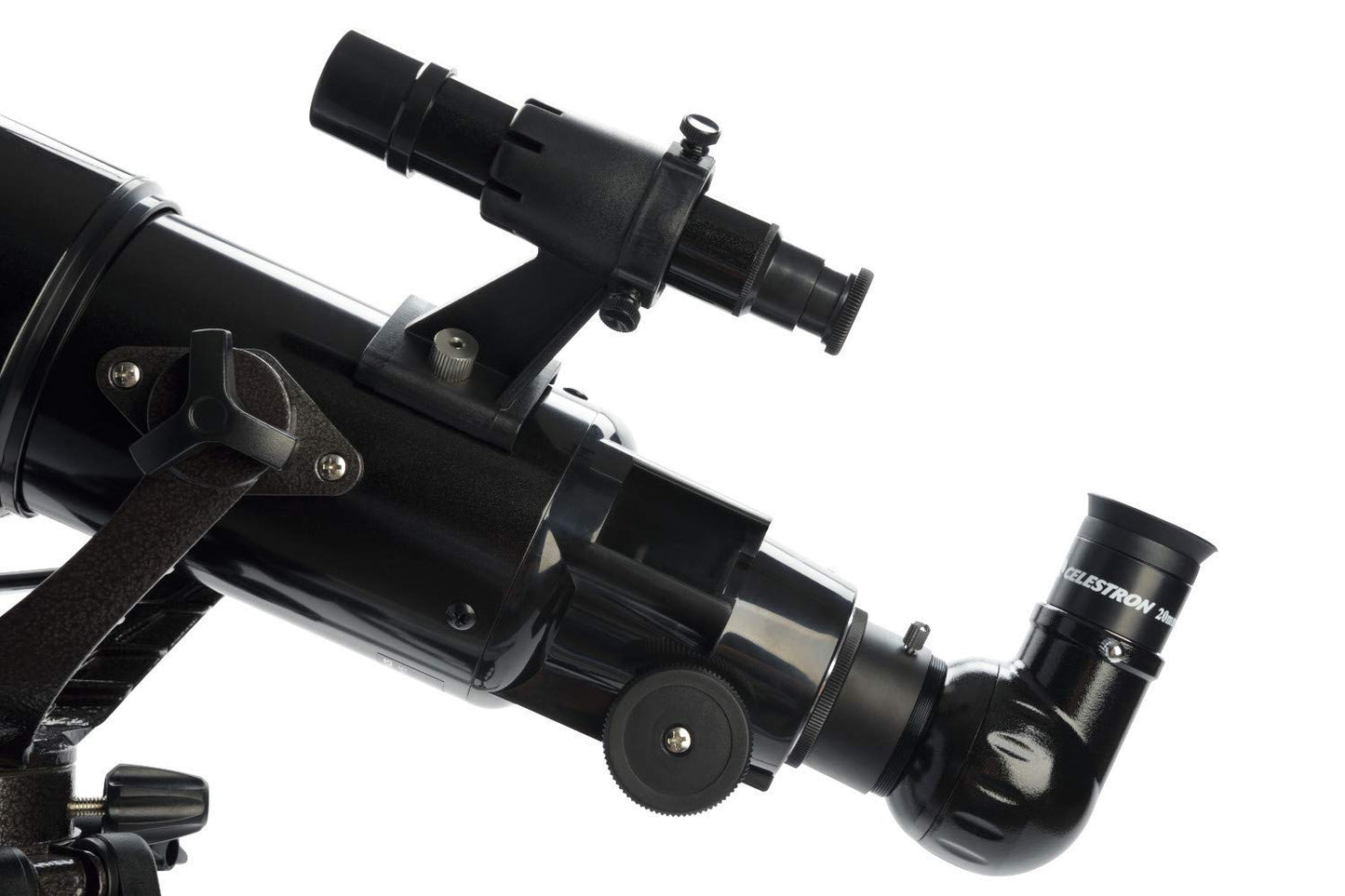 Celestron - PowerSeeker 80AZS Telescope - Manual Alt-Azimuth Telescope for Beginners - Compact and Portable - Bonus Astronomy Software Package - 80mm Aperture