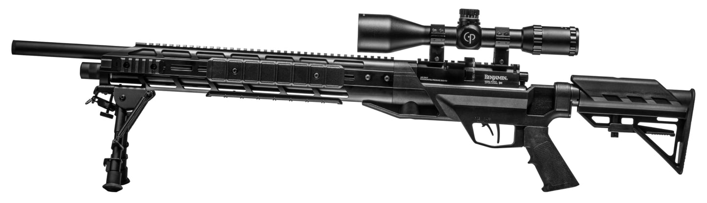 Benjamin Armada BTAP17SX .177- Caliber Pellet PCP Hunting/ Target Air Rifle And Scope