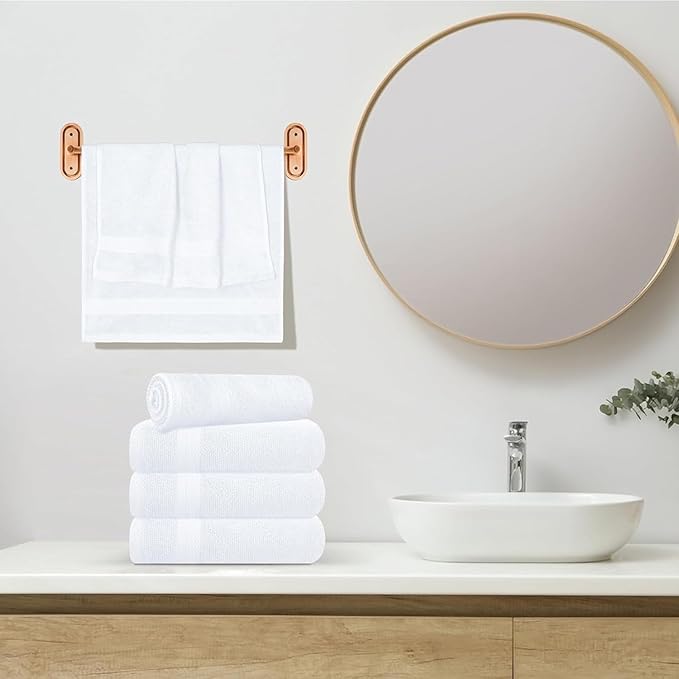 24 Pack Premium Hand Towels – 100% Cotton, Soft & Highly Absorbent – 16x27