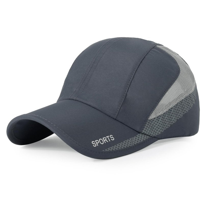 HH HOFNEN Quick Dry Cap with Adjustable Airy Mesh and UV Protection, One Size, #3 Dark Gray