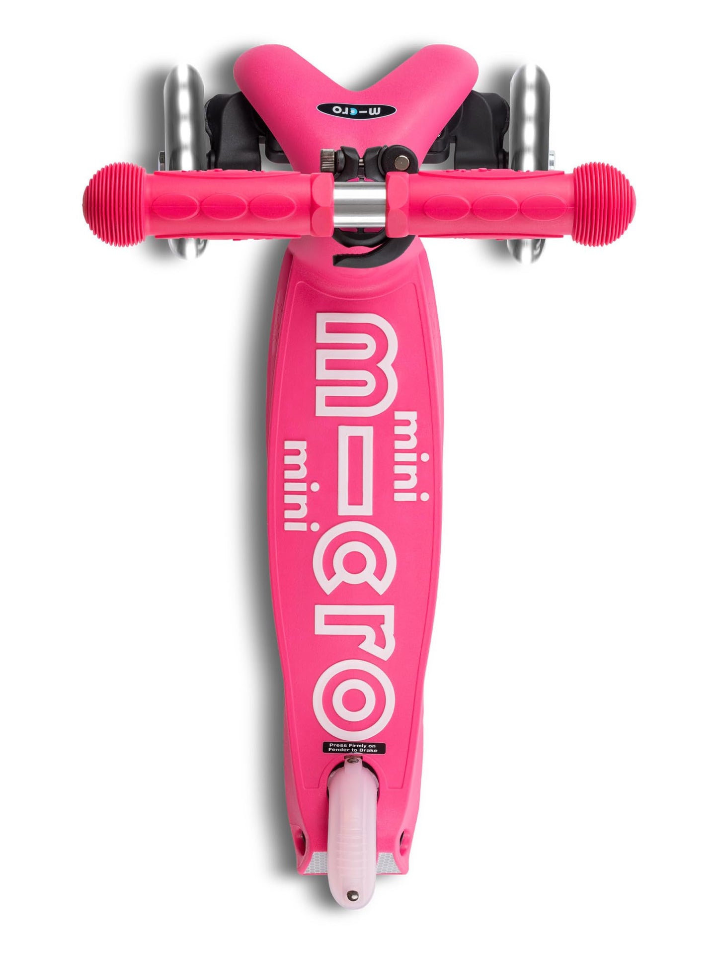 Micro Kickboard | Mini Foldable LED Kids Scooter for Ages 2-5 | Children up to 110 lbs | 3 Wheel Lean-to-Steer | Adjustable T Bar | Smooth Ride, Motion-Activated PU LED Wheels | Swiss Design