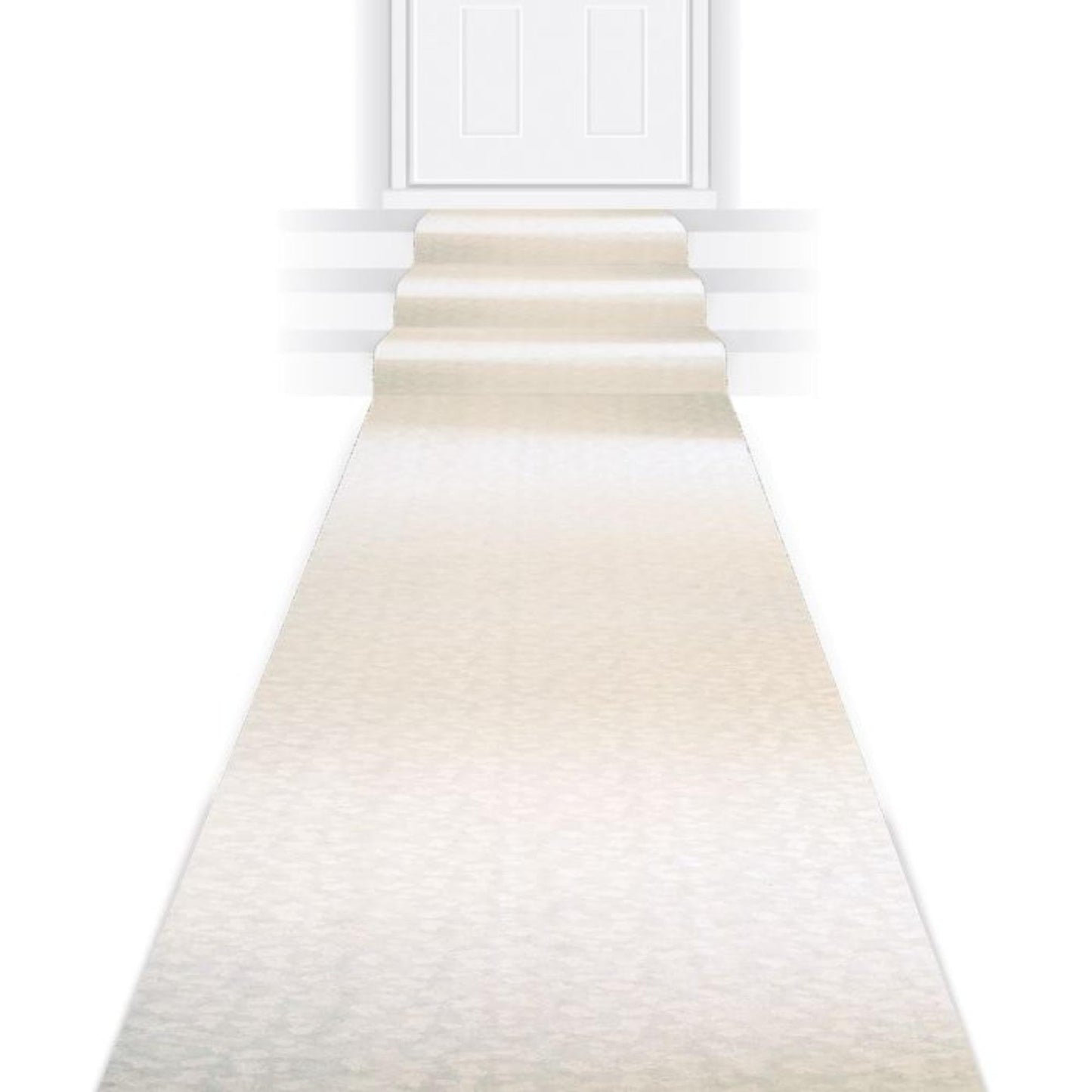 Beistle Wedding Celebration Party Aisle Runner - 100' - White
