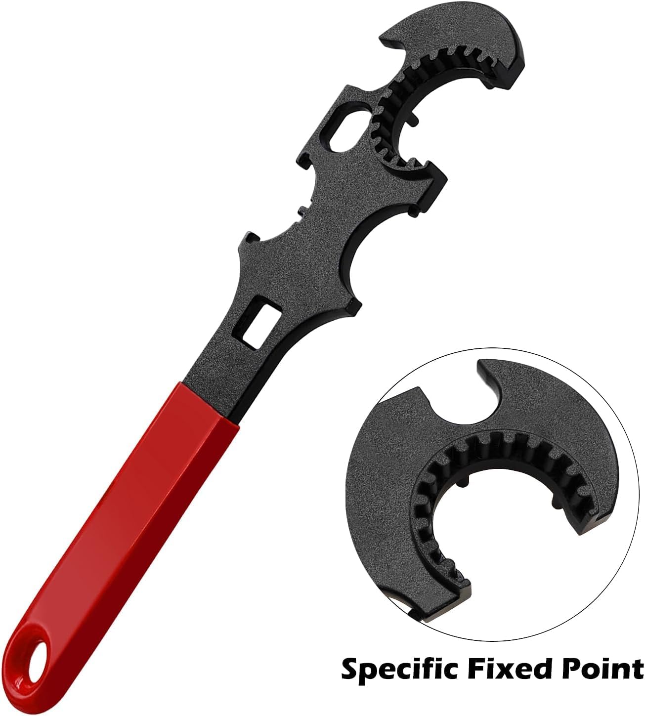 ULAMORE Armorers Wrench Combo Spanner for Removal and Installation Tools with Non-Slip Rubberized Grips