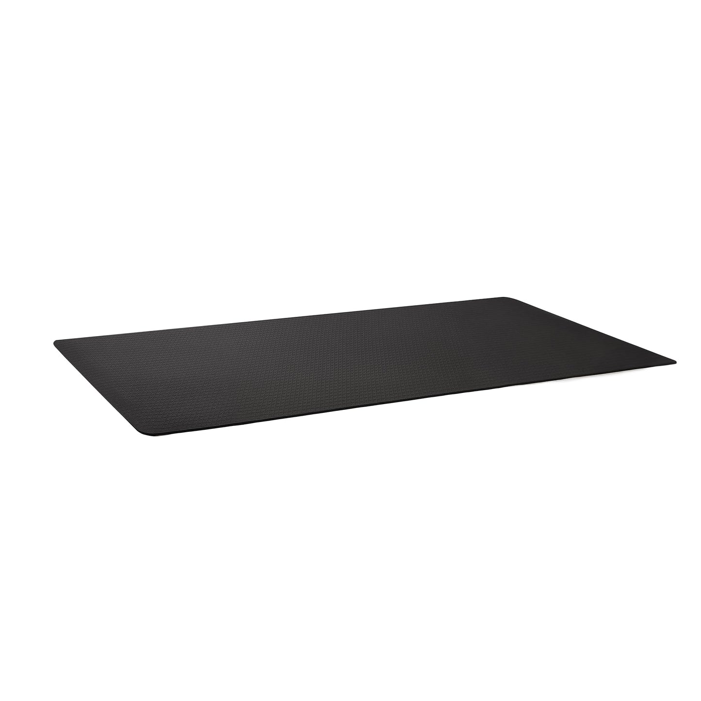 Amazon Basics 0.25-inch Thick TPE Exercise Yoga Mat with Carrying Strap, Black