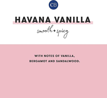 Capri Blue Scented Candles for Women & Men - Pattern Play Travel Tin Small Candles - Soy Wax Blend - Luxury Home Decor with Notes of Vanilla, Tobacco, Bergamot & Sandalwood (Havana Vanilla, 8.5 oz)