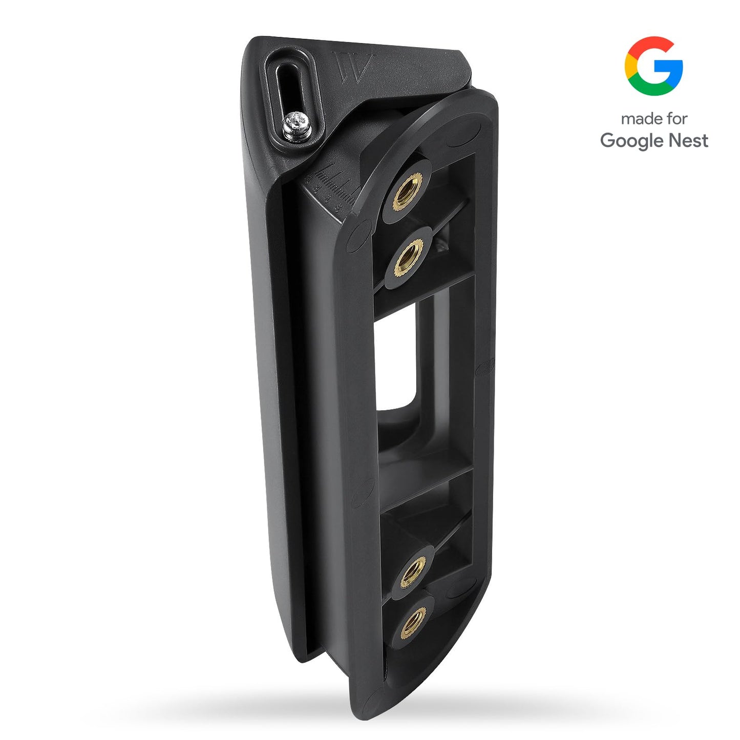 Wasserstein Horizontal Adjustable Mount ONLY Compatible with the Google Nest Doorbell (Wired, 2nd Gen) -(Not for Battery Version)