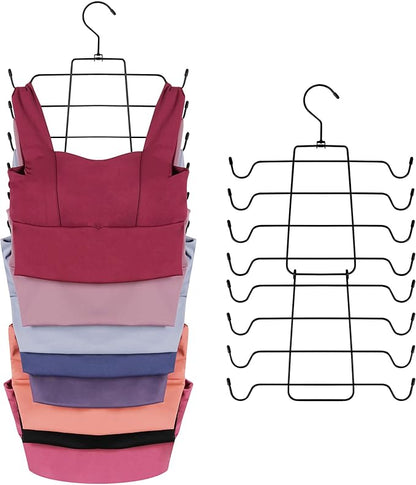 ZEDODIER 3 Pack Tank Top Hanger Space Saving, Bra Hangers