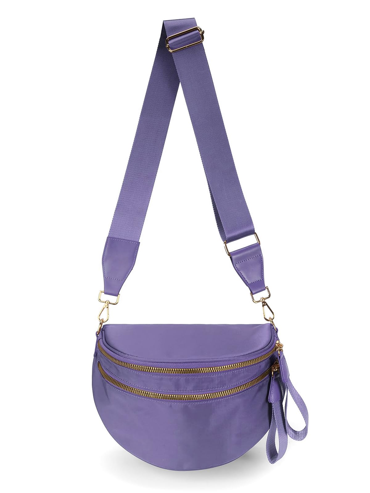 Pure Colour Crossbody Bag Bum Bag for Women,Spacious Purse Fanny Packs Belt Bag,Oversized Bum Bag (Colour Bum Bag-Beige)