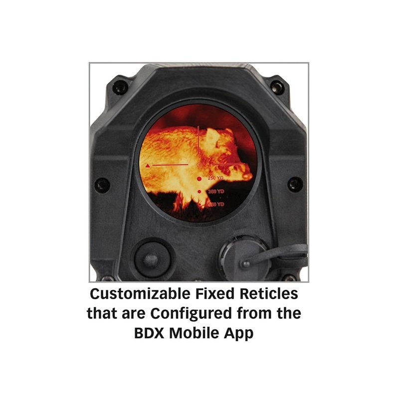 SIG SAUER Echo3 1-6x23mm Innovative Compact Thermal Reflex Sight with Multiple Customizable Fixed Reticles | Designed for Predator and Hog Hunters