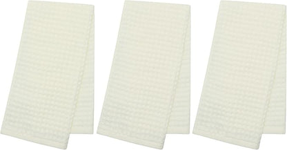 Mia's Dream Premium Cotton Waffle Bathroom Towel Set, 3 Pack Quick Drying