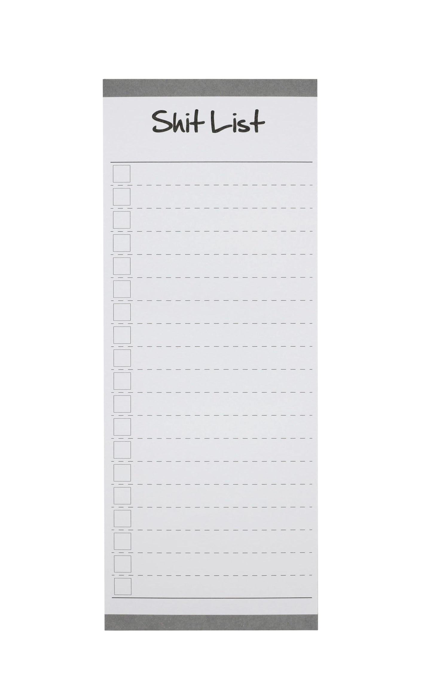 Creative Hobbies Grocery List Magnet Pad for Fridge - 6 Pack of Vibrant Note Pads with Full Magnetic Back and 60 Sheets Each (Funny)