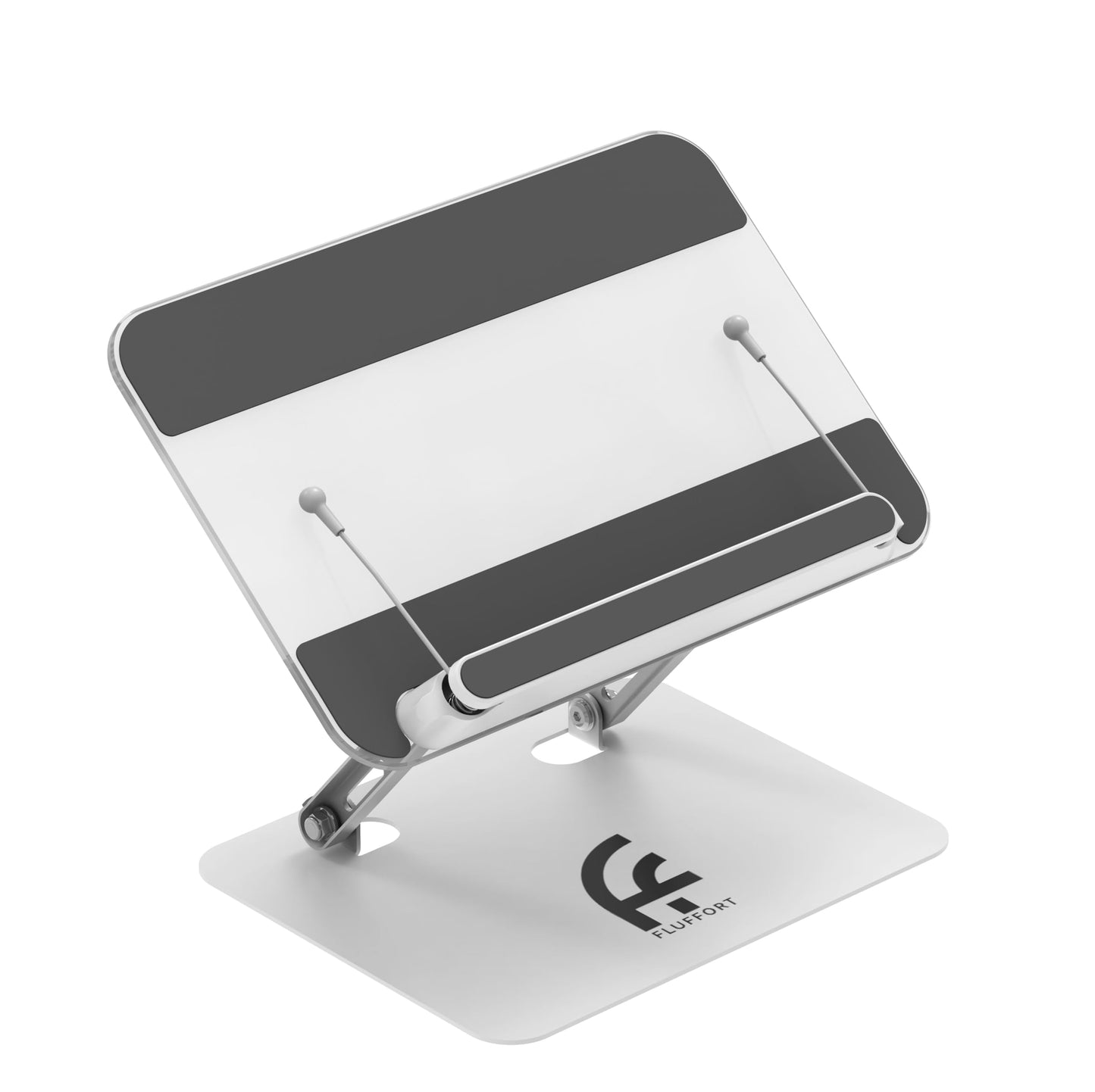 Amazon BESIGN Acrylic Book Stand for Reading, Adjustable Holder with Rotating Base & Page Clips, Foldable Desktop Stand for Textbooks, Cookbooks, Laptops, Tablets, Music Sheets, Recipes