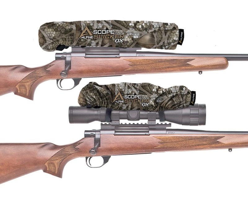 Alpine Innovations Slicker NX2 Hunting Rifle Scope Cover, Large fits 14"- 20", Vanish Tan