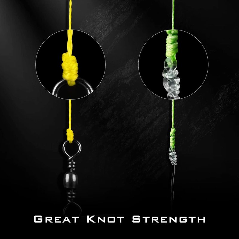 KastKing SuperPower Braided Fishing Line - Zero Stretch, Abrasion Resistant, Smaller Diameter | 150 Yards, Green