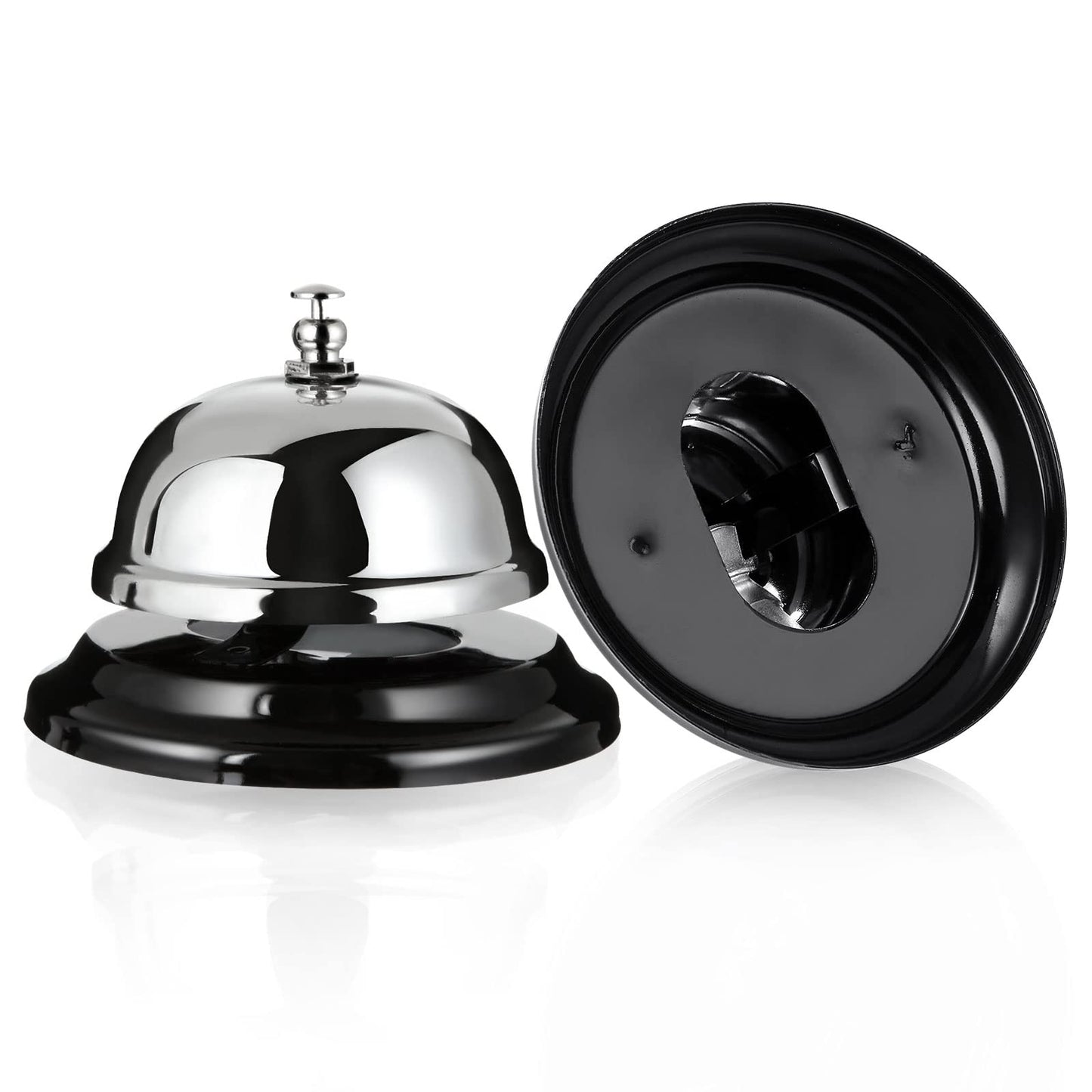 QTLCOHD 12 Pack Call Bell 3.35 Inch Diameter Desk Bell for Service