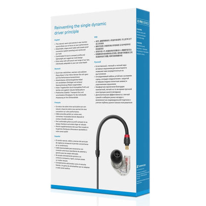 SENNHEISER Professional IE 100 PRO Dynamic In-Ear Monitoring Headphones, Clear