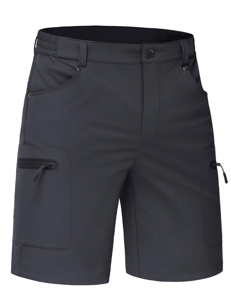 TACVASEN Mens Cargo Casual Shorts Quick Dry Lightweight Hiking Shorts for Men 10 Inch Inseam with Zipper Pockets for Outdoor Golf Summer