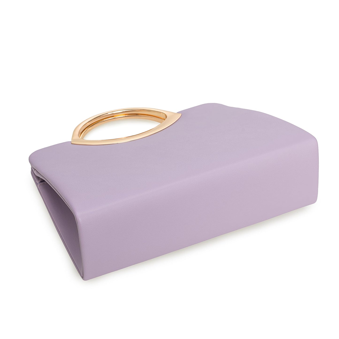 CHARMING TAILOR Small Dressy Handbag for Women Evening Bag Elegant Party Purse for Prom/Cocktail/Wedding (Lavender)