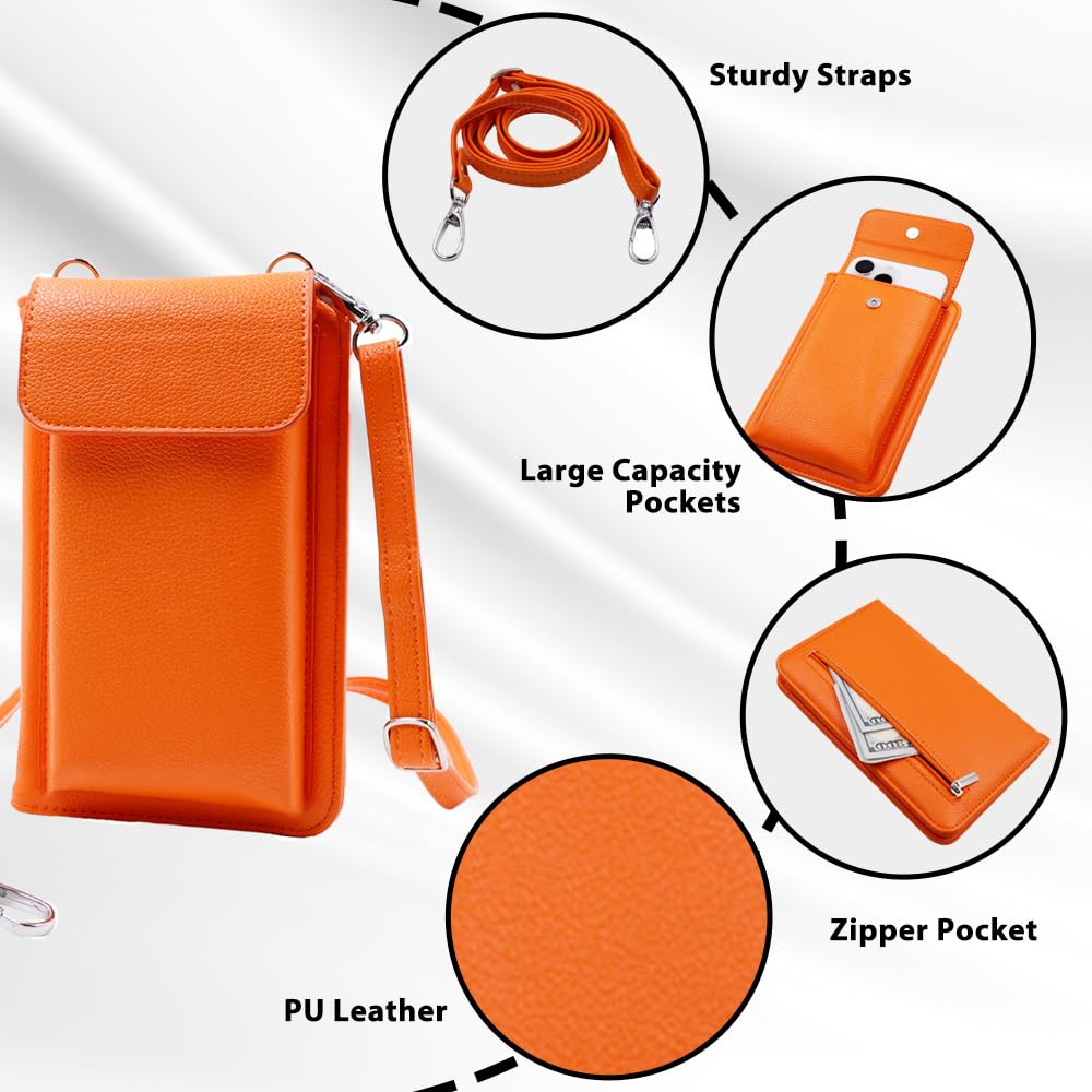 Passport Holder for Travel，Passport Holder & Neck Wallet with RFID Blocking,Hidden Neck Pouch for Travel- Holds Passports, Cards, Tickets, ID, Cash
