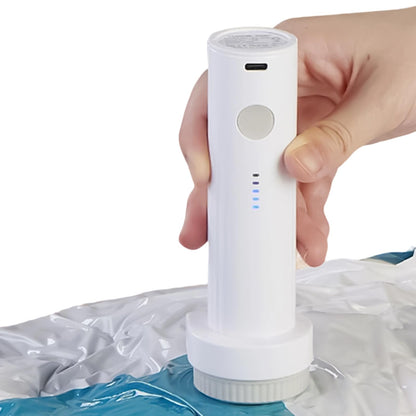 Cordless Electric Vacuum Pump, Vacuum Pump for Storage Bags, 6000Pa Air Compression Machine, Vacuums Pumps, Portable USB Pumps for Clothes Blankets Shirts Coats Scarf Jacket Pant Travel