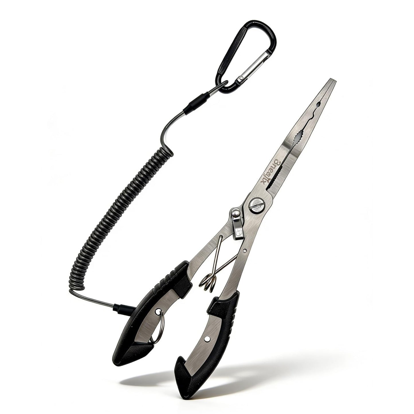 Bneajix Professional 8.4“ Fishing Plier with Safety Lock and Anti Loss Rope