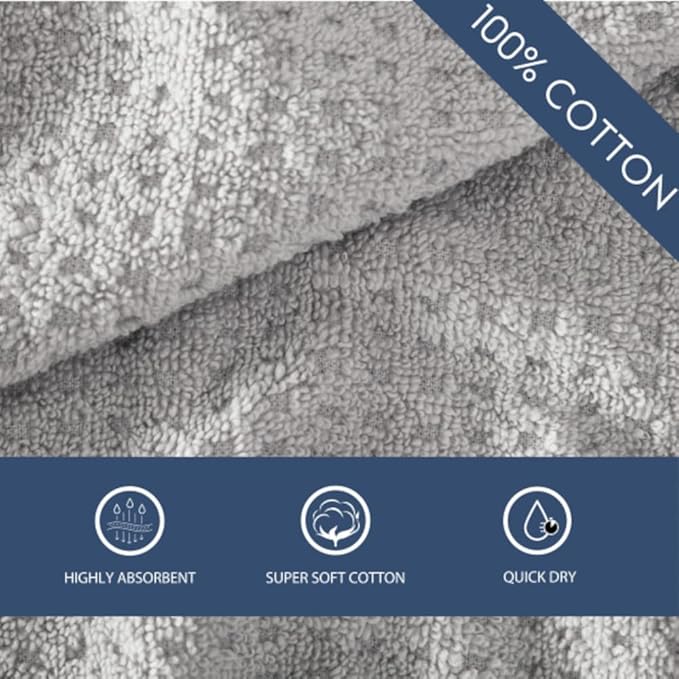 Tommy Bahama - Bath Towels, Highly Absorbent Cotton Bathroom Decor, Low Linting