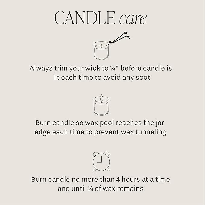 Sweet Water Decor Love You Ribbed Scented Candles - Soy Wax Candles with Lemon, Rosemary and Leafy Green for Home - Decorative Candle with 60 Hours Burn Time - 12Oz Ribbed Jar Wax Candles with Box