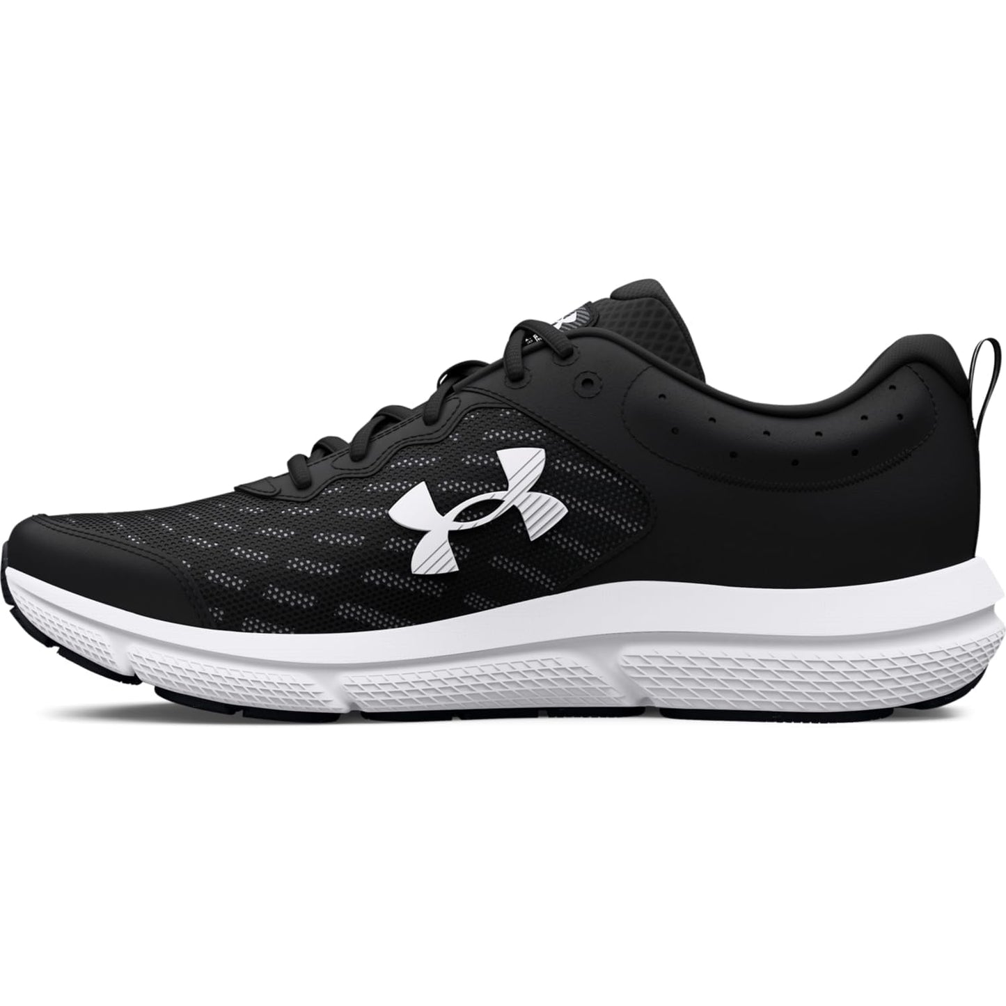 Under Armour Men's Charged Assert 10, (001) Black/Black/White, 16.5, US