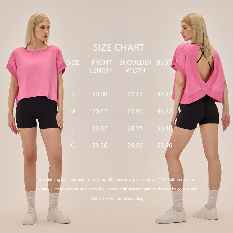UNIANKIYA Open Back Workout Tops for Women Loose Fit Athletic Crop Tee Short Sleeve Gym Running Yoga Shirt Taupe